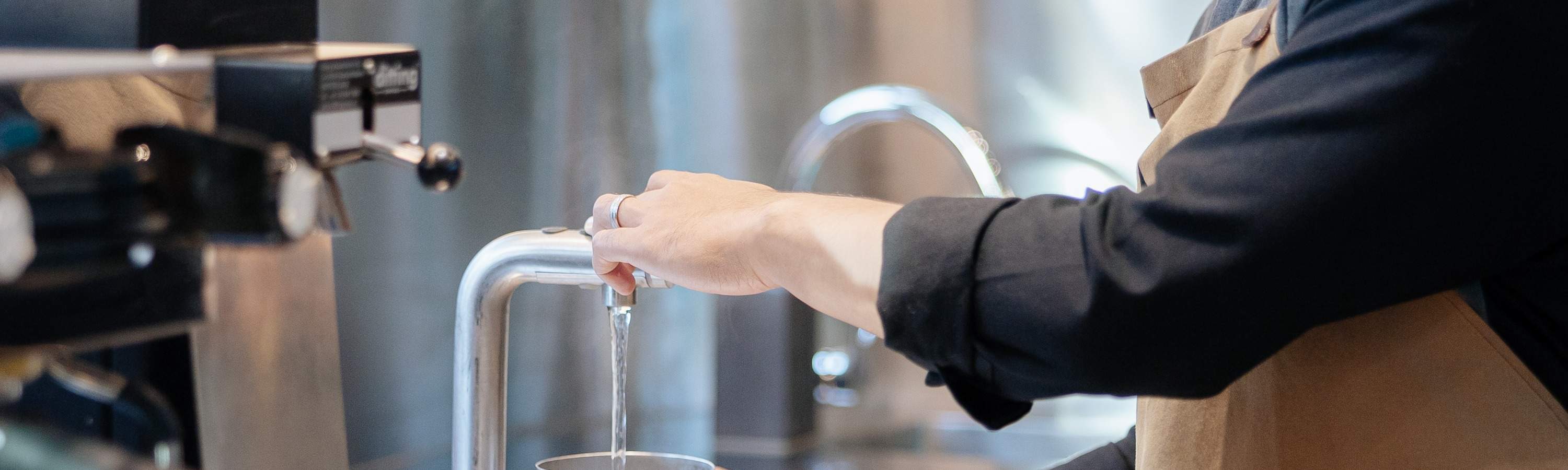 préparation du café