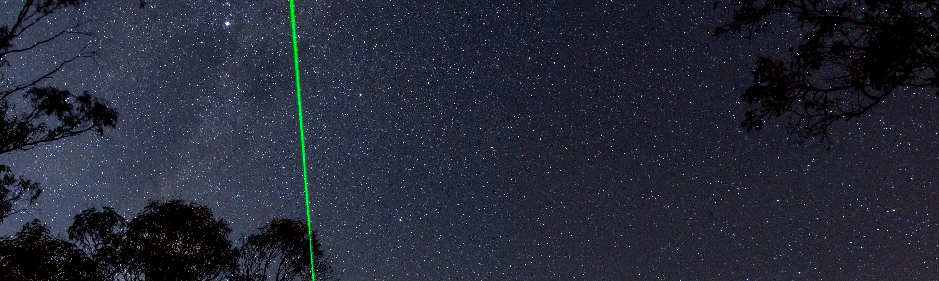 Observation des étoiles dans les Montagnes Bleues