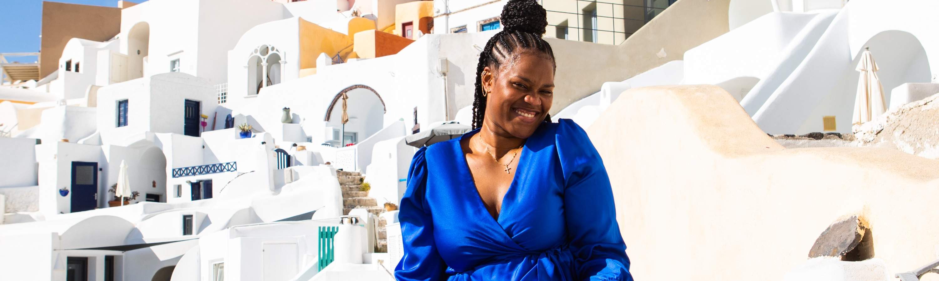 写真撮影体験（サントリーニ）