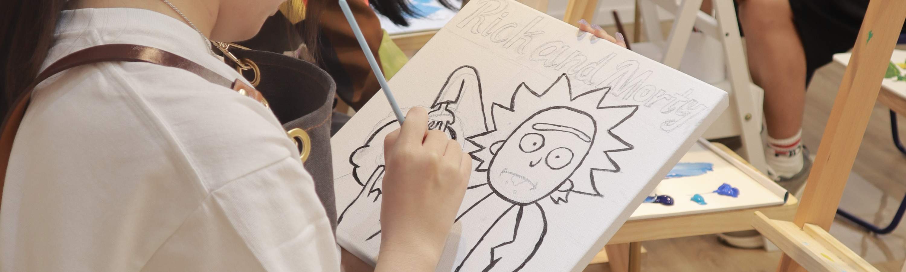 Rica Art Space – Acryl-Kunst-Jamming-Workshop｜Texturmalerei-Workshop｜Kunst & Wein｜Wan Chai