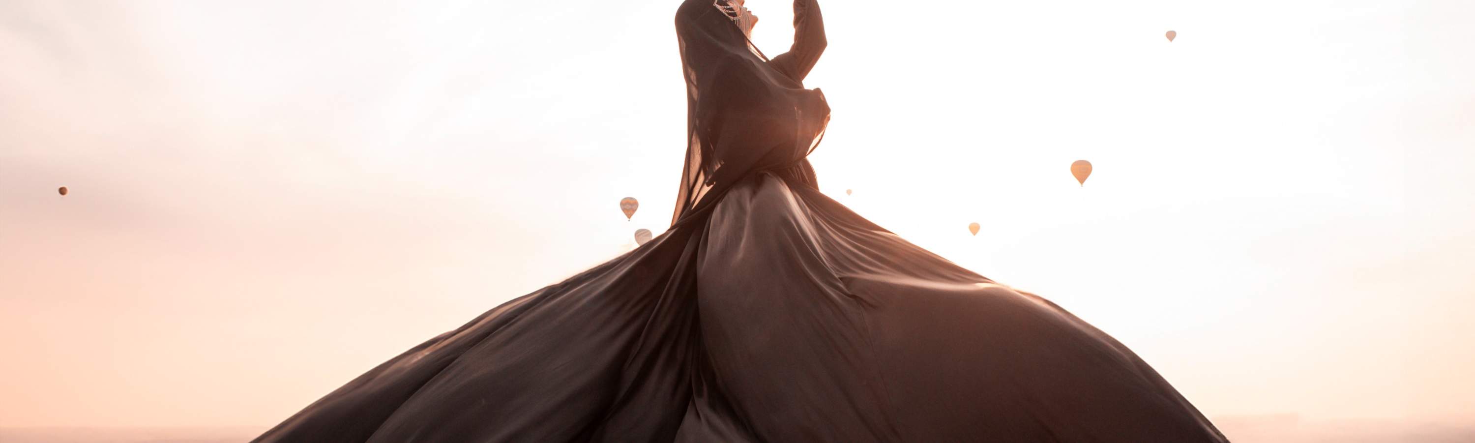 Séance photo en tenue orientale en Cappadoce