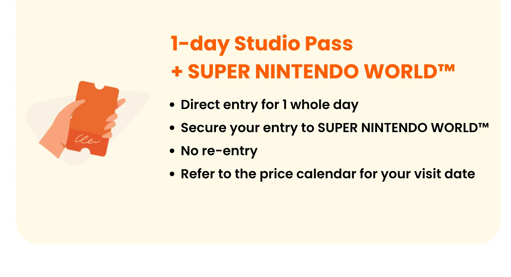 Universal Studios Japan (USJ) Studio Pass