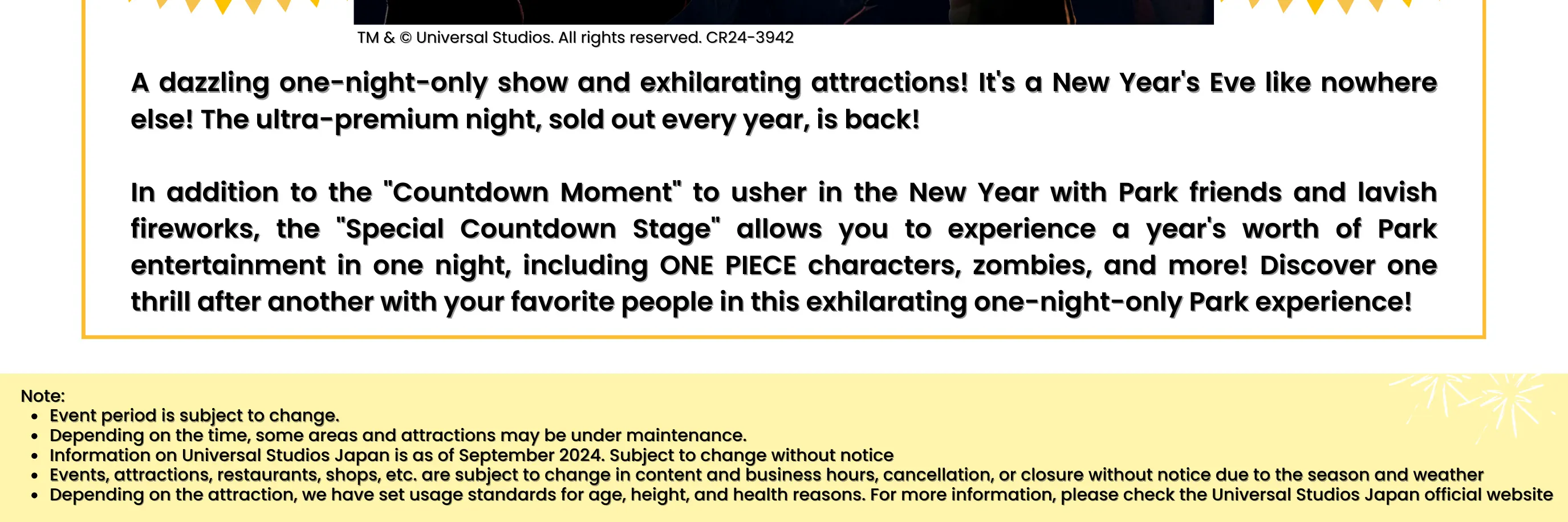 No Limit! Countdown Event