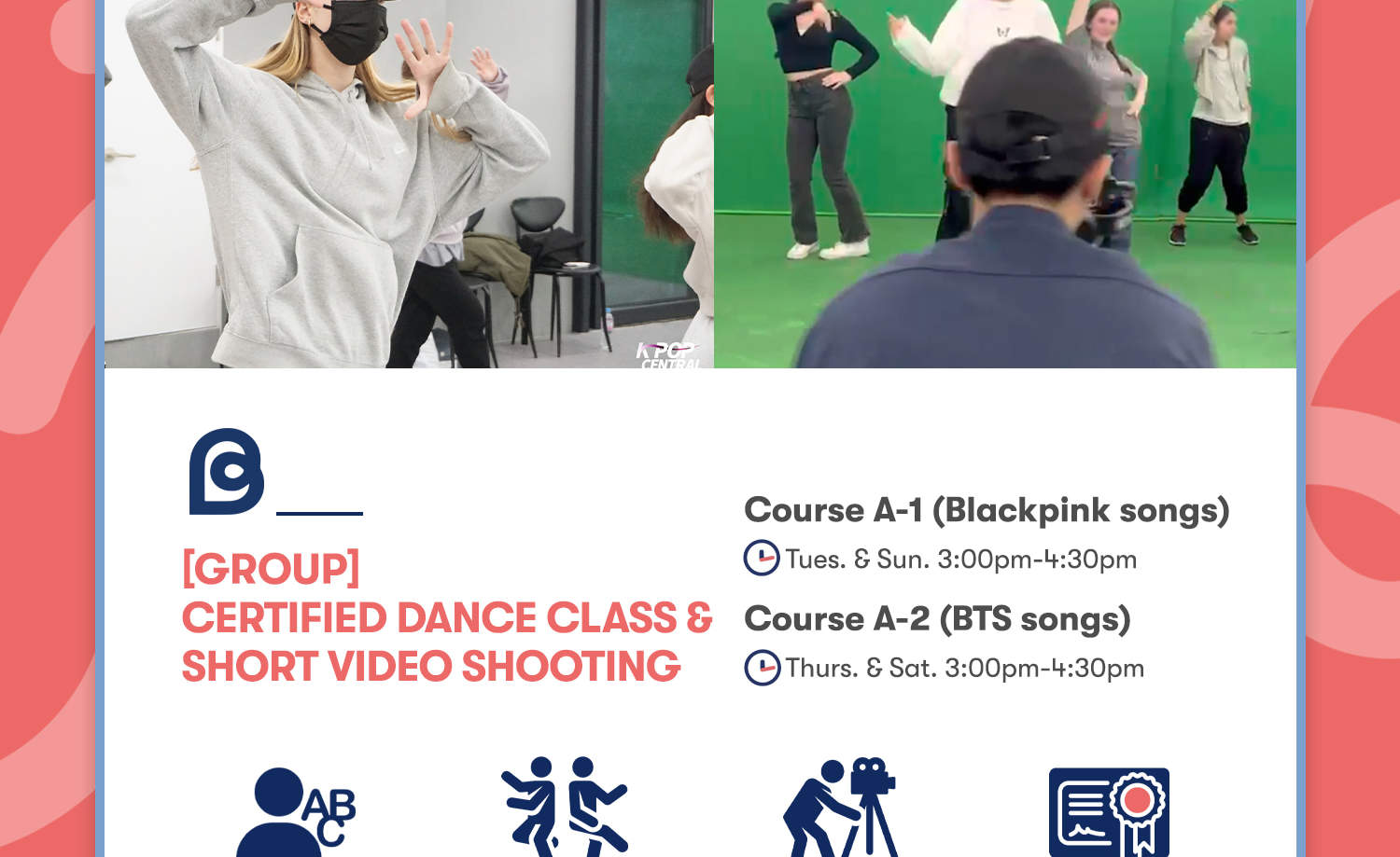 Zentraler Kpop-Tanzkurs