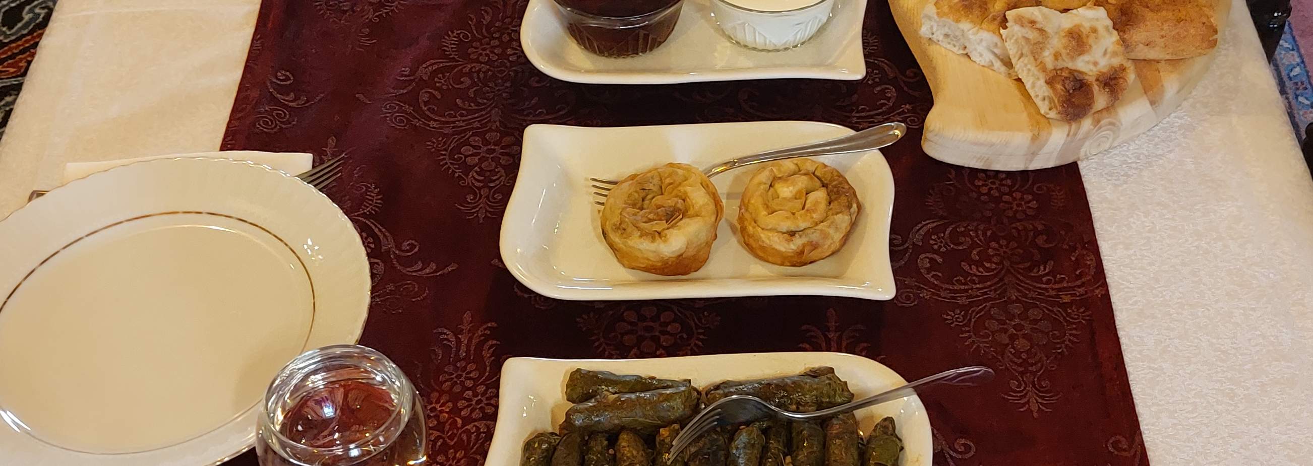 ชั้นเรียนทำอาหารในคัปปาโดเกียยามเย็นกับคนท้องถิ่น