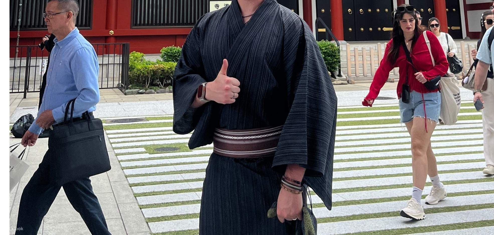 东京和服体验 & 浅草摄影之旅（有英文导游）