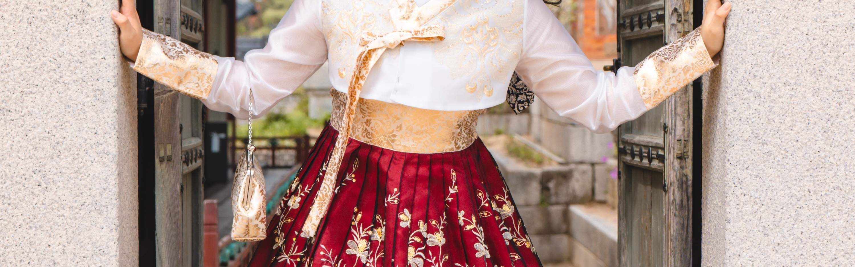 hanbok rojo