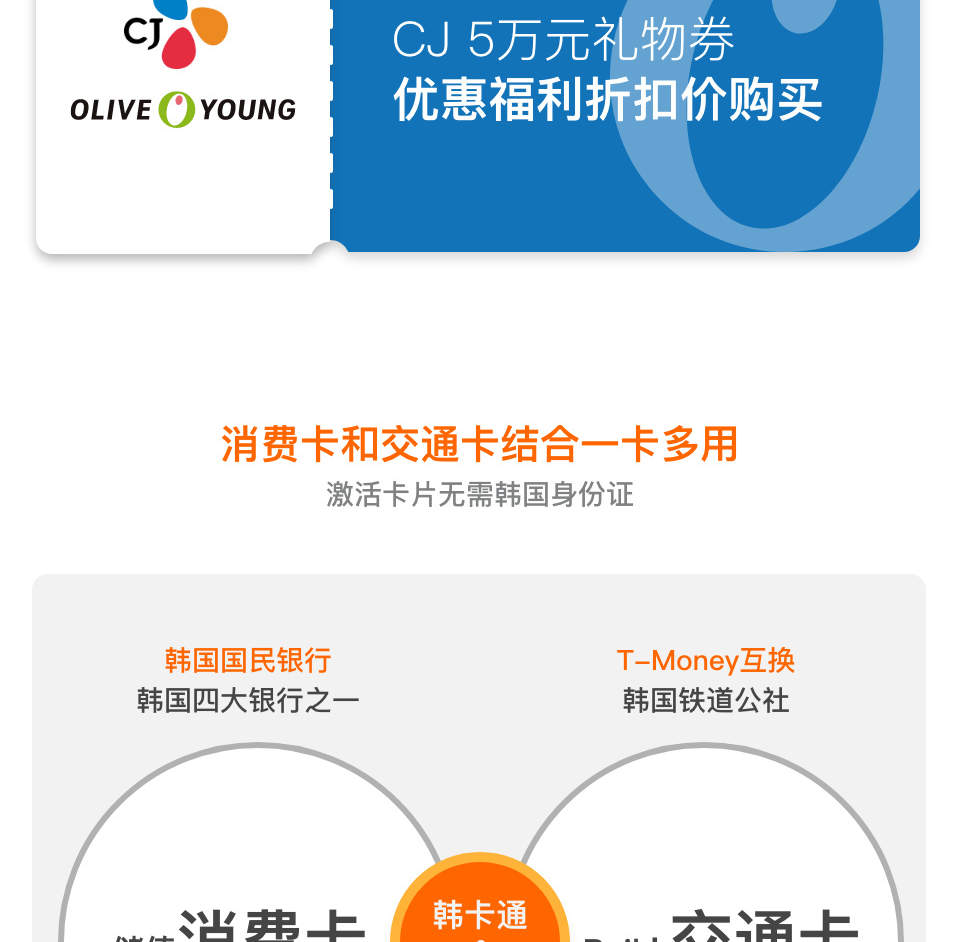 HANKATONG：韓国でのキャッシュレス決済と交通機関利用に使えるプリペイドカード | Klook