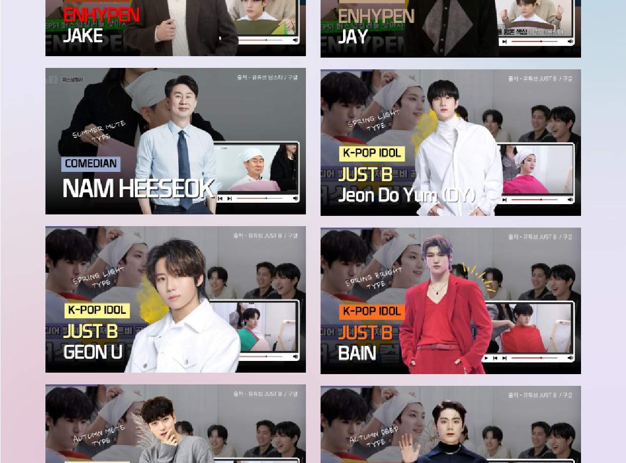 Analisi del Colore Personale & Makeup di Colorize a Gangnam, Seoul