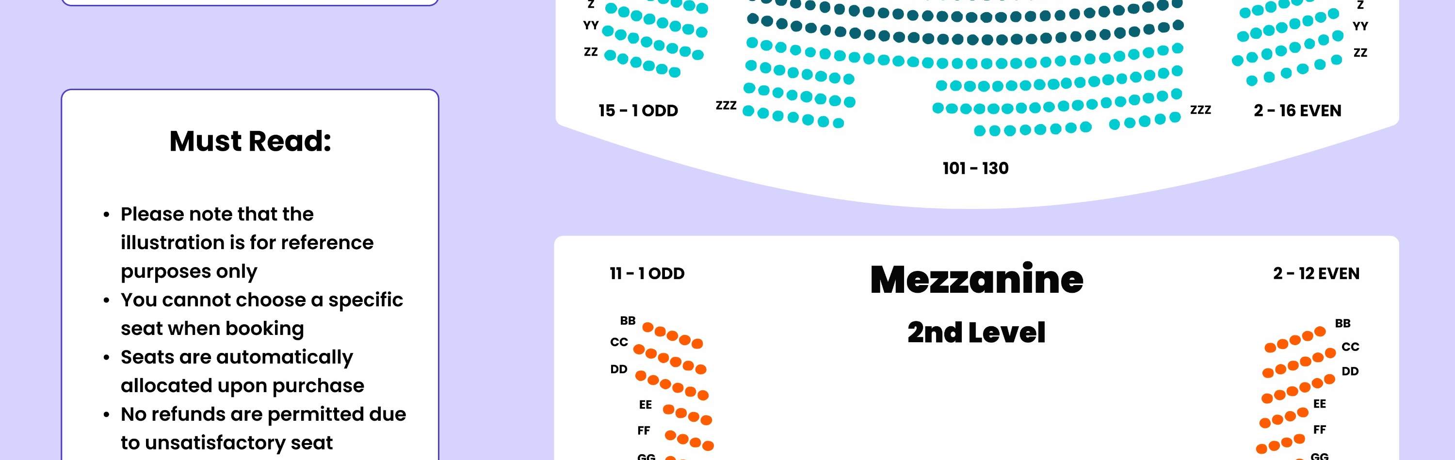 Sitzplan des Minskoff Theatre