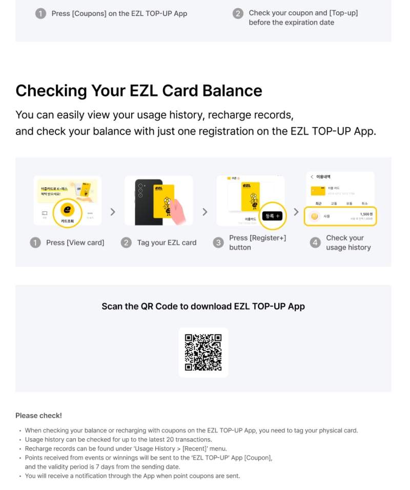 CARTE EZL LOTTE MART I Profitez des transports en commun et des avantages K-Shopping