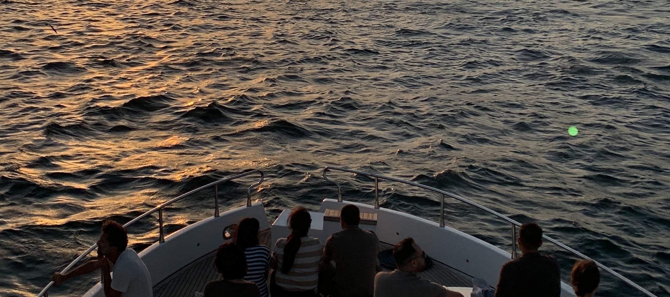 夕阳游艇巡航：美酒、音乐、小吃与趣味知识