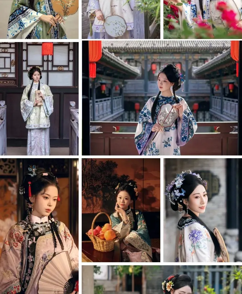晋商贵妇雍容华贵(单人)【1套华丽清代服装+少奶奶/贵妇妆造+原片30张，精修9张】