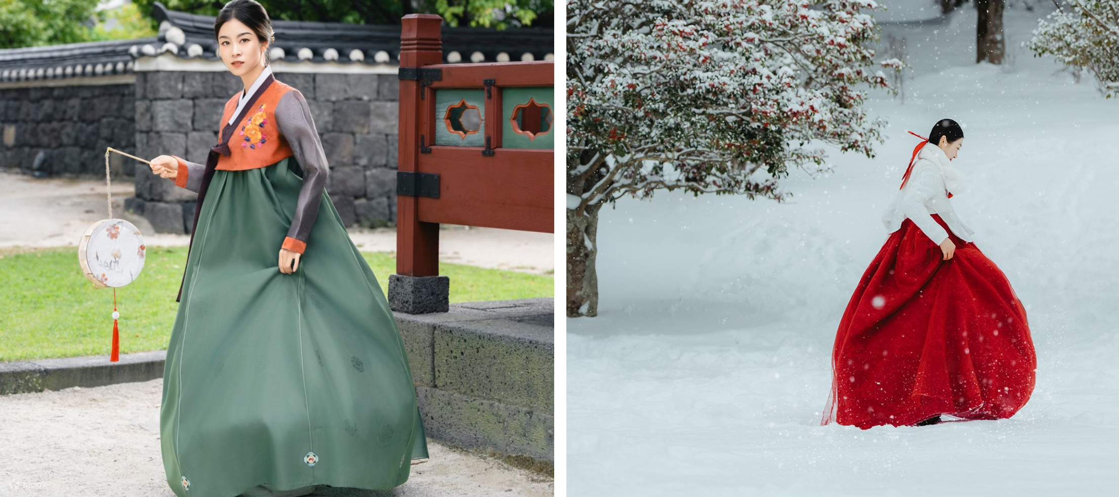 Esperienza di Noleggio Hanbok Jeju Queen's