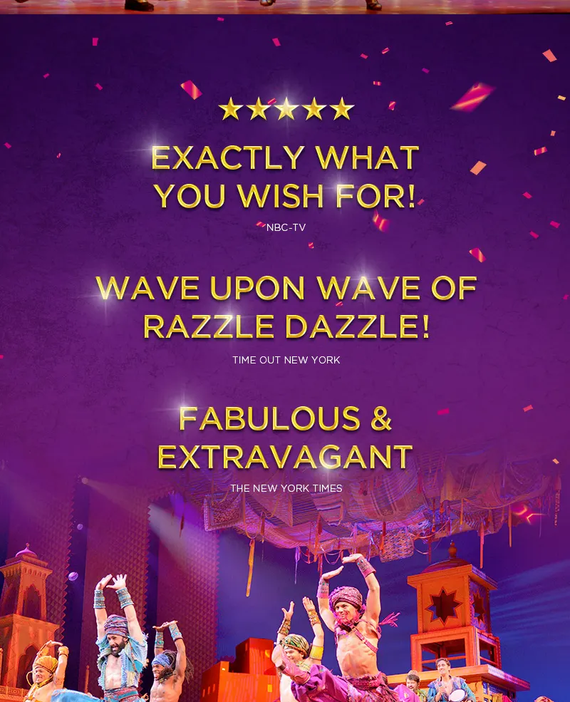 ALADDIN The Musical Ticket in Seoul