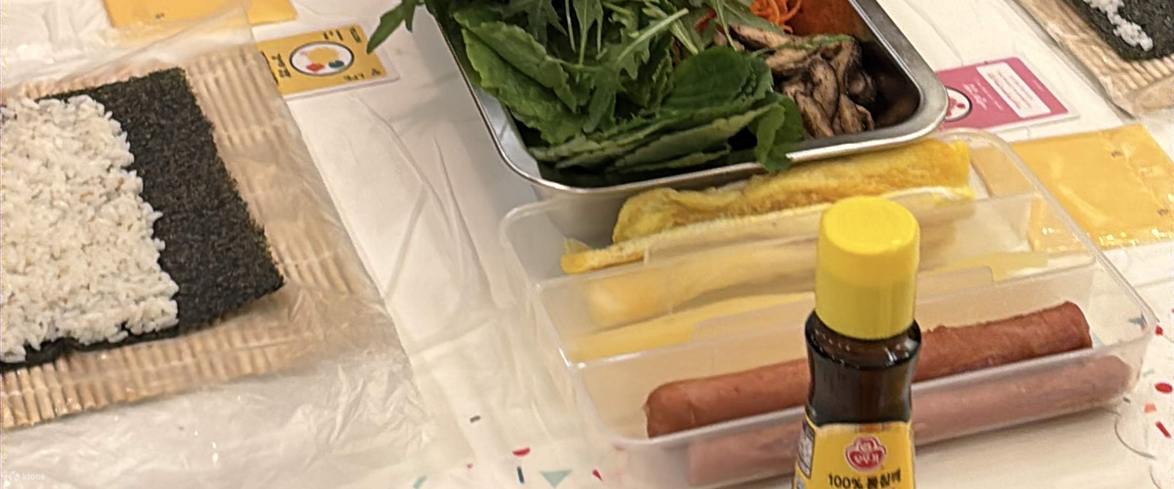 制作您自己的韩式紫菜包饭：正念烹饪课程