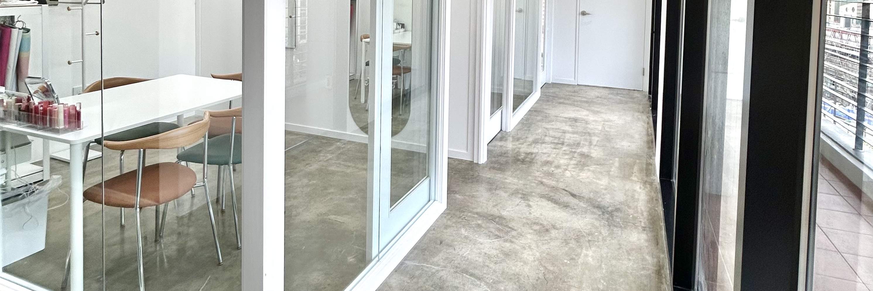 L'intérieur du magasin