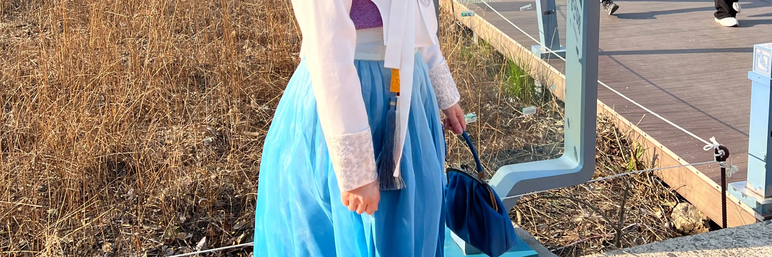 釜山 Haeridan-gil Haeon 韩服 韩服租赁