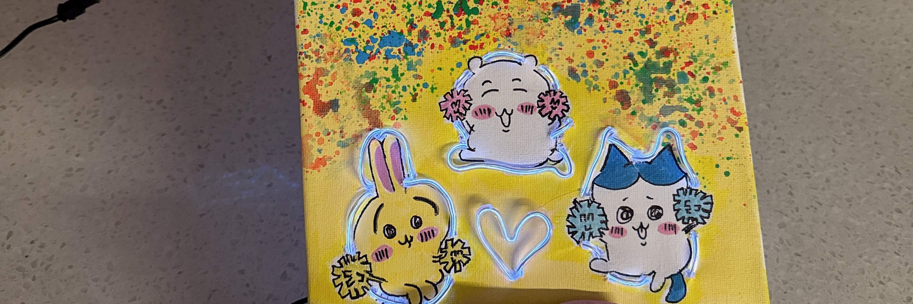 IRREGULart - Tsim Sha Tsui - Neon Electroluminescent Wire Art Workshop