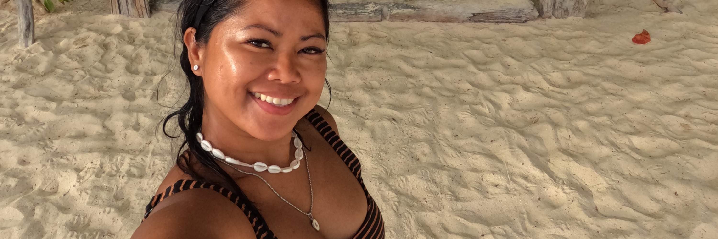 我們將在其中一個海灘過夜。