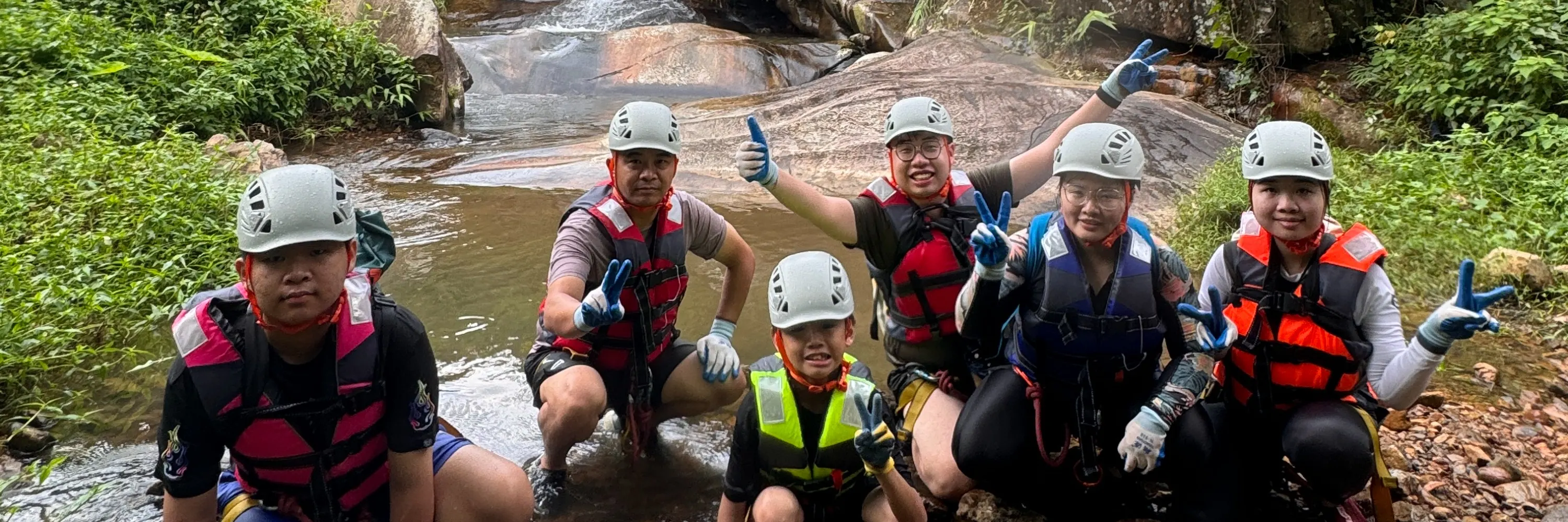 溪降体验日 -屏南石涧 Canyoning