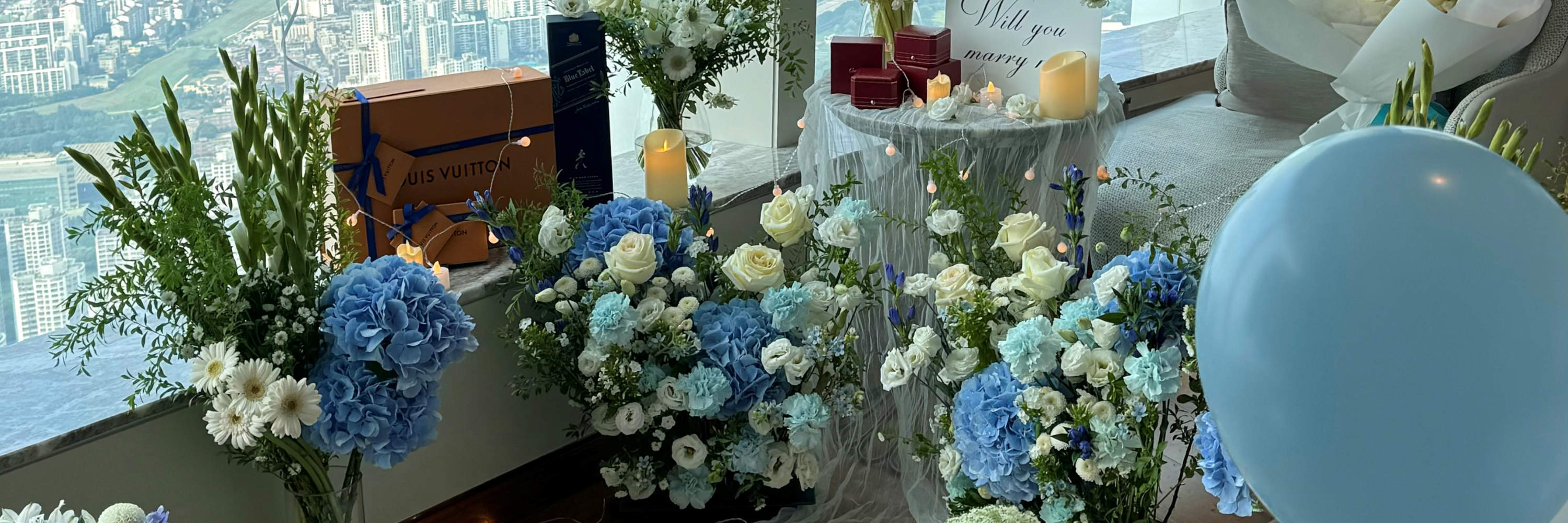 Flowers make the moment magical.