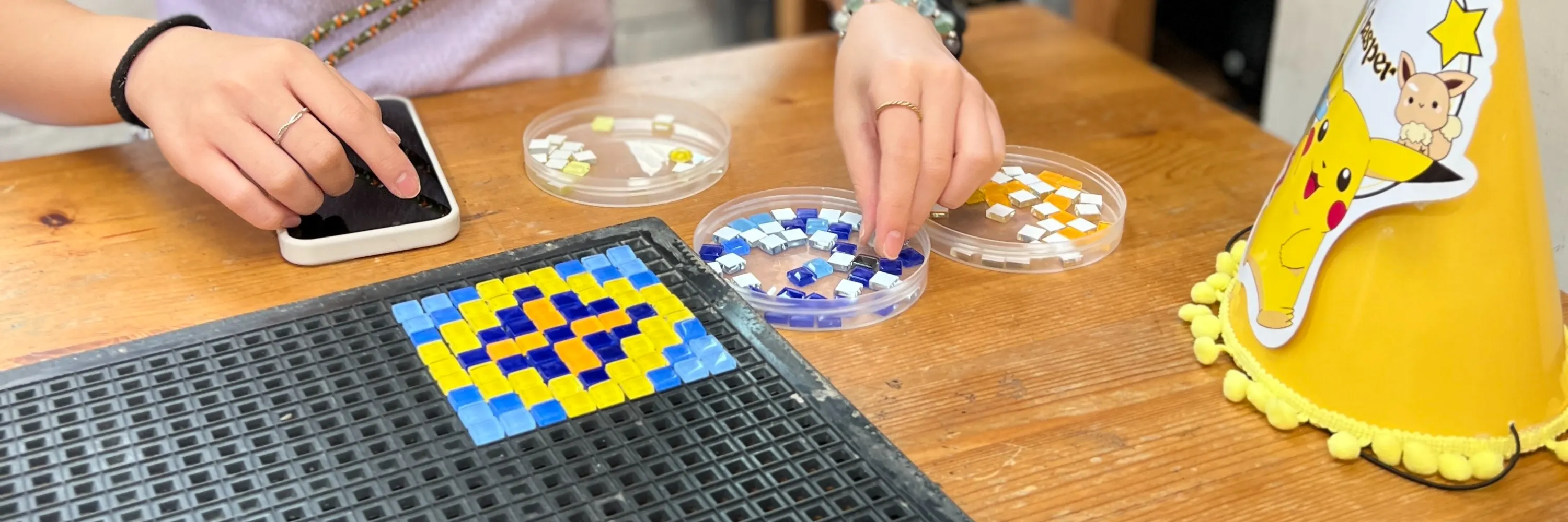 手作班房 - NFT像素马赛克砖杯垫工作坊 NFT Mosaic Coaster Workshop｜铜锣湾