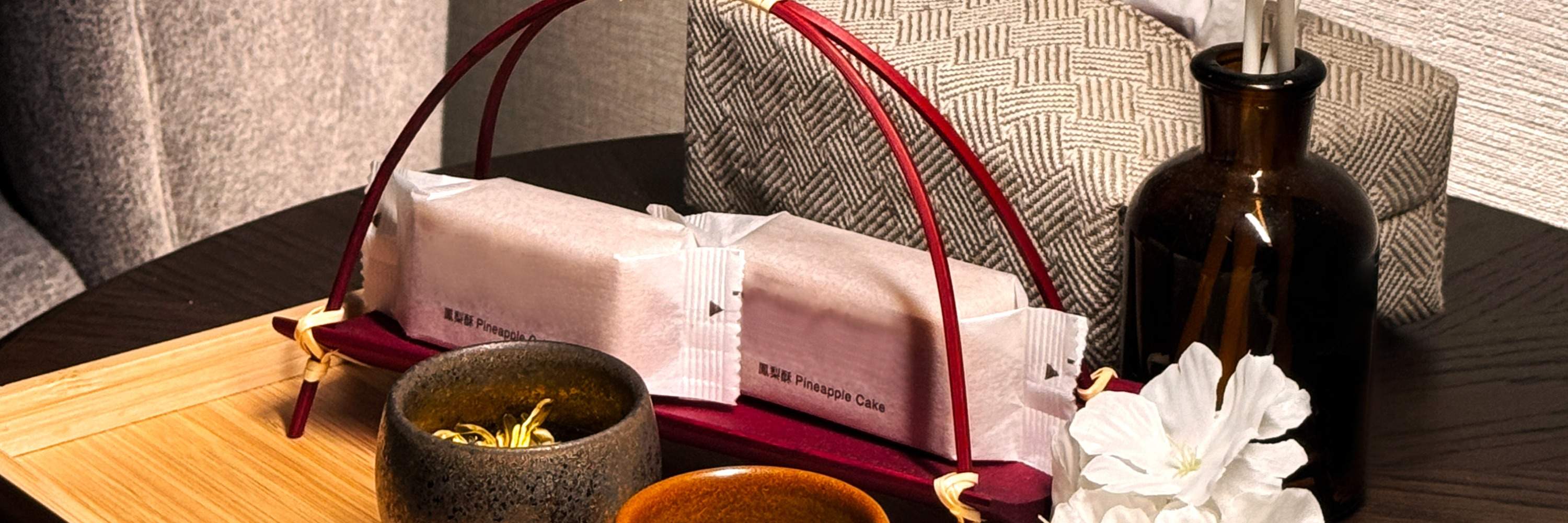 施術後の無料ドリンク