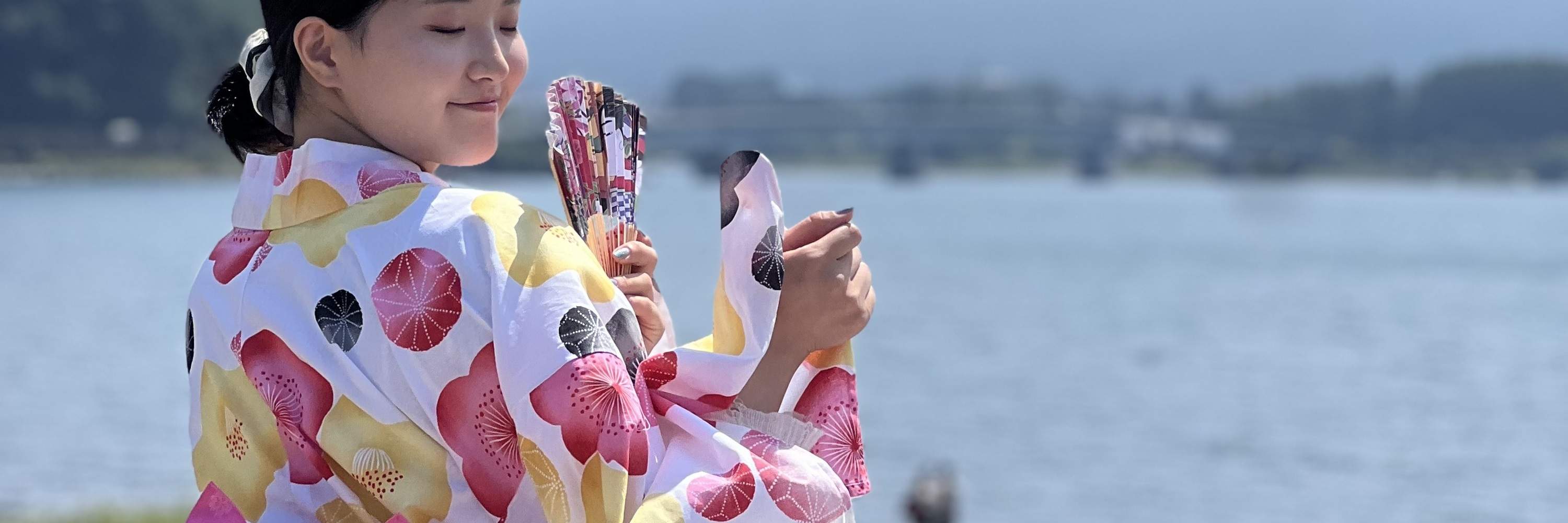 후지산 가와구치코 유카타 대여 체험