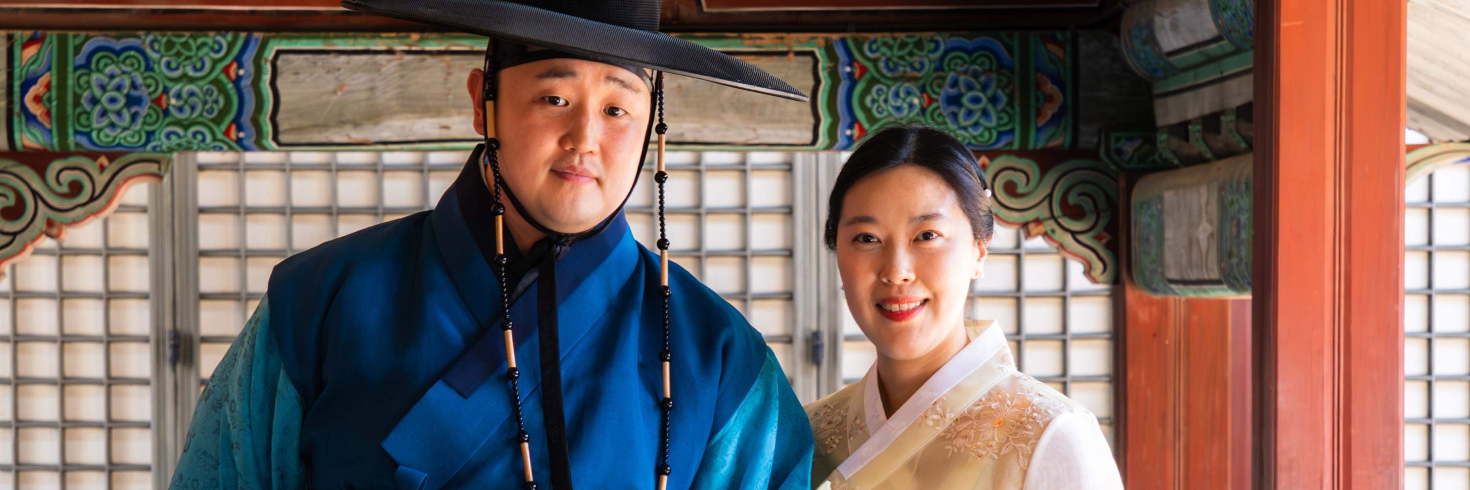 Seoul : Sesi fotografi Hanbok di Istana
