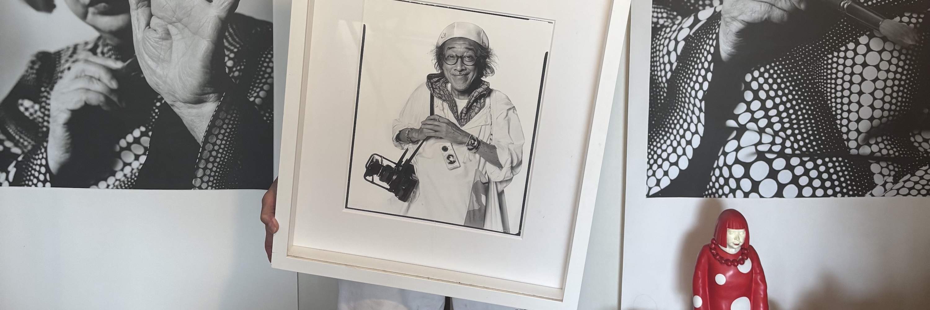 写真家ベンジャミン・リーとセルフポートレート