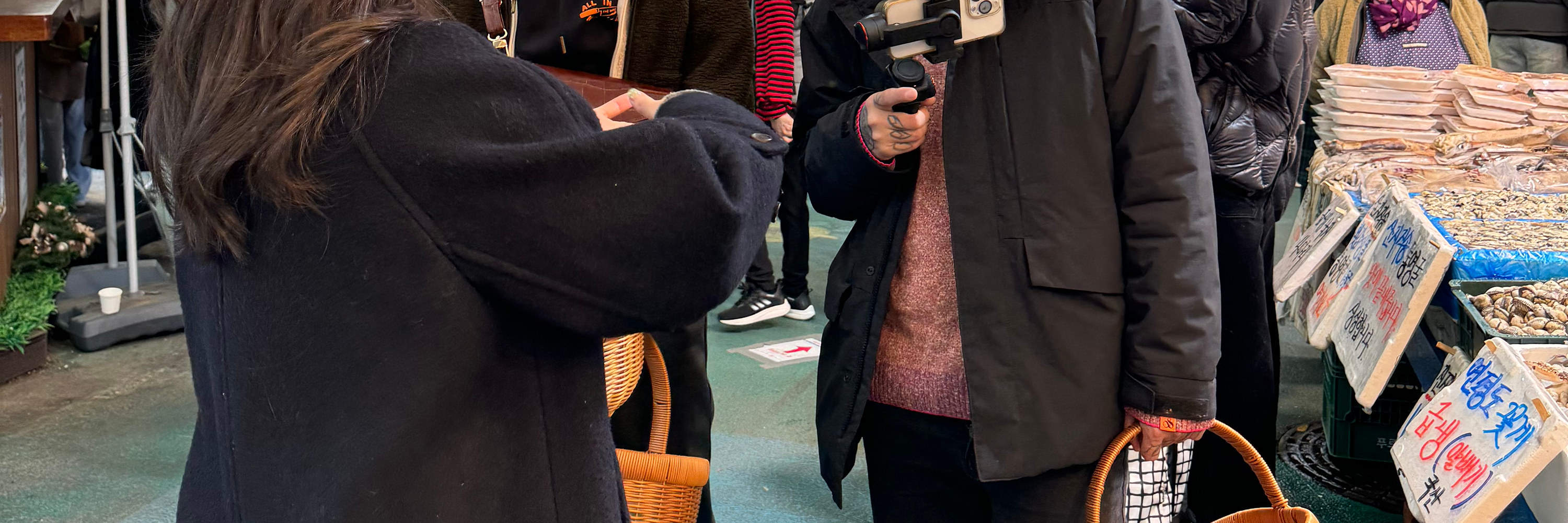 Local Market Shopping and Cooking Experience in Seoul