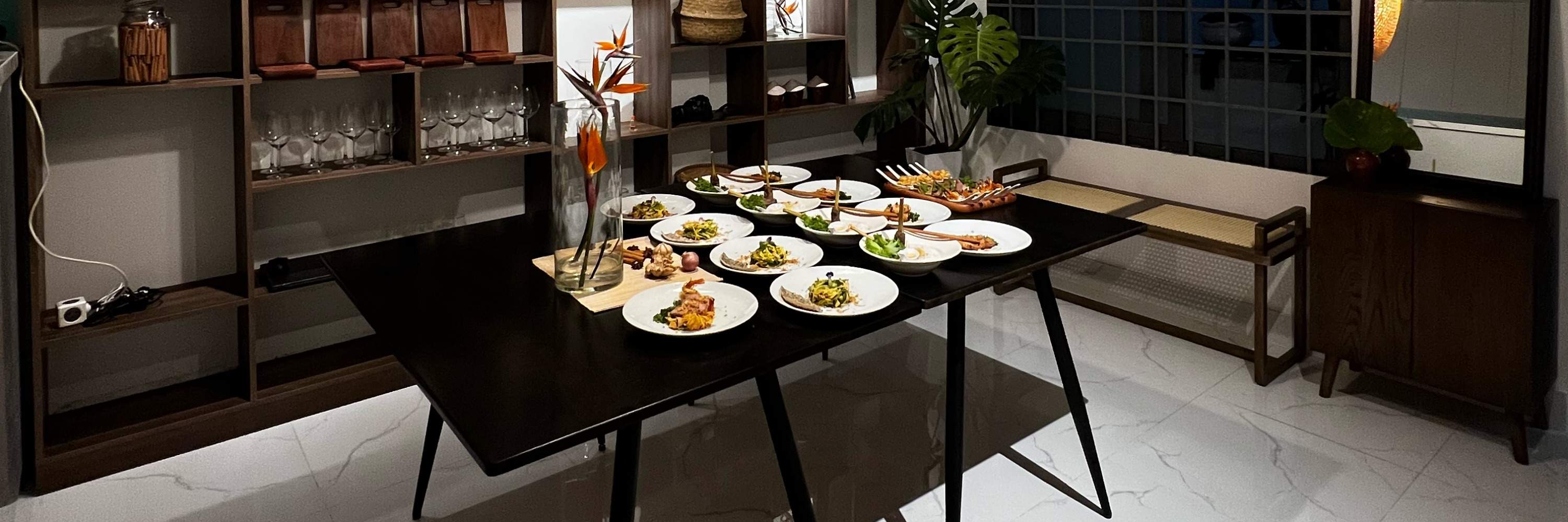 Cenare a casa presso la cucina Tai Ngon di Ho Chi Minh