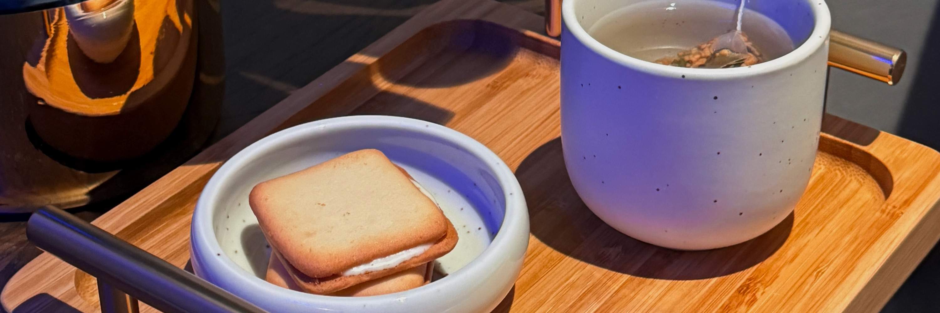 施術後の無料ドリンク