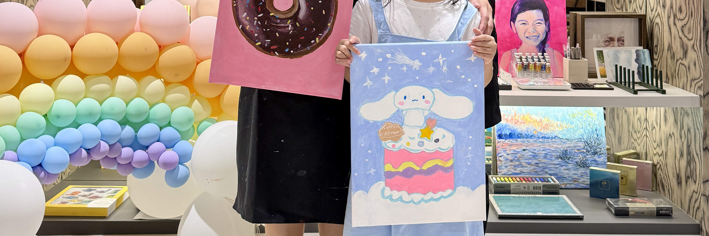 초크 앤 펜슬 아트 카페 - 온 가족이 함께 즐겨보세요!