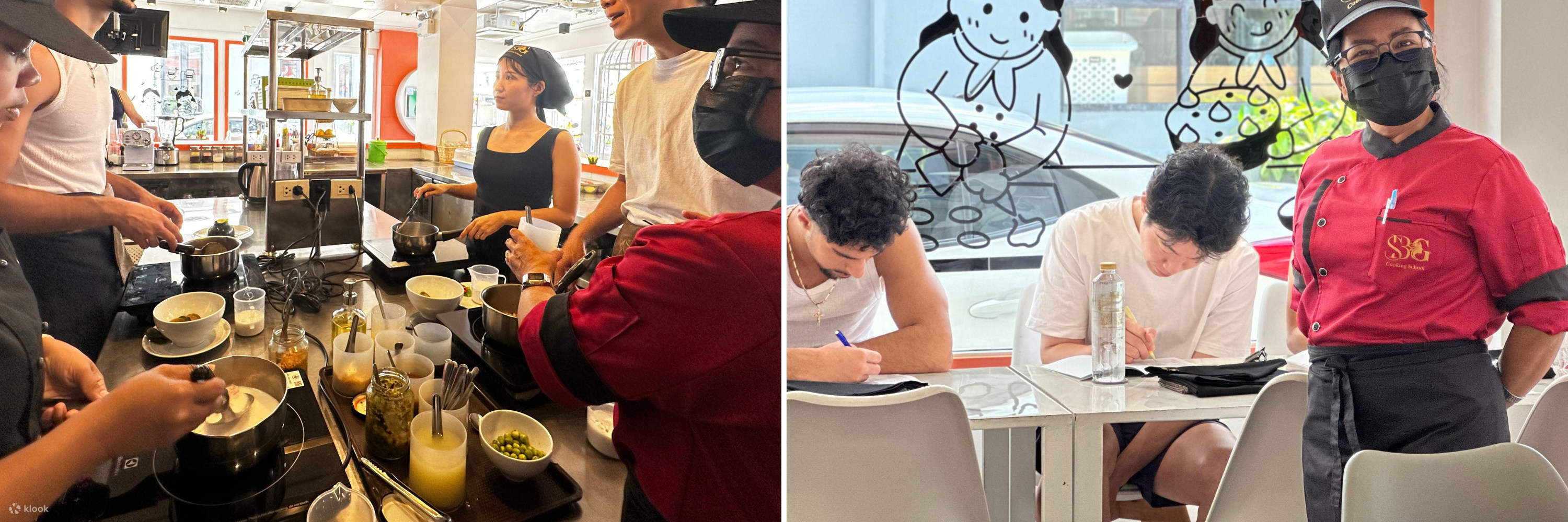 从陌生人到朋友💕这就是一起烹饪的魔力！#SBGCookingSchool