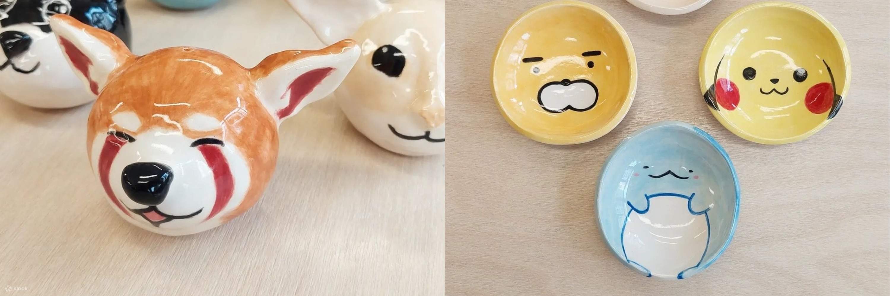 CC ART STUDIO - Lớp học gốm sứ cha mẹ và con cái｜Trải nghiệm vẽ hoặc nhào bột cha mẹ và con cái｜Xưởng vẽ tranh gốm cha mẹ con｜Prince