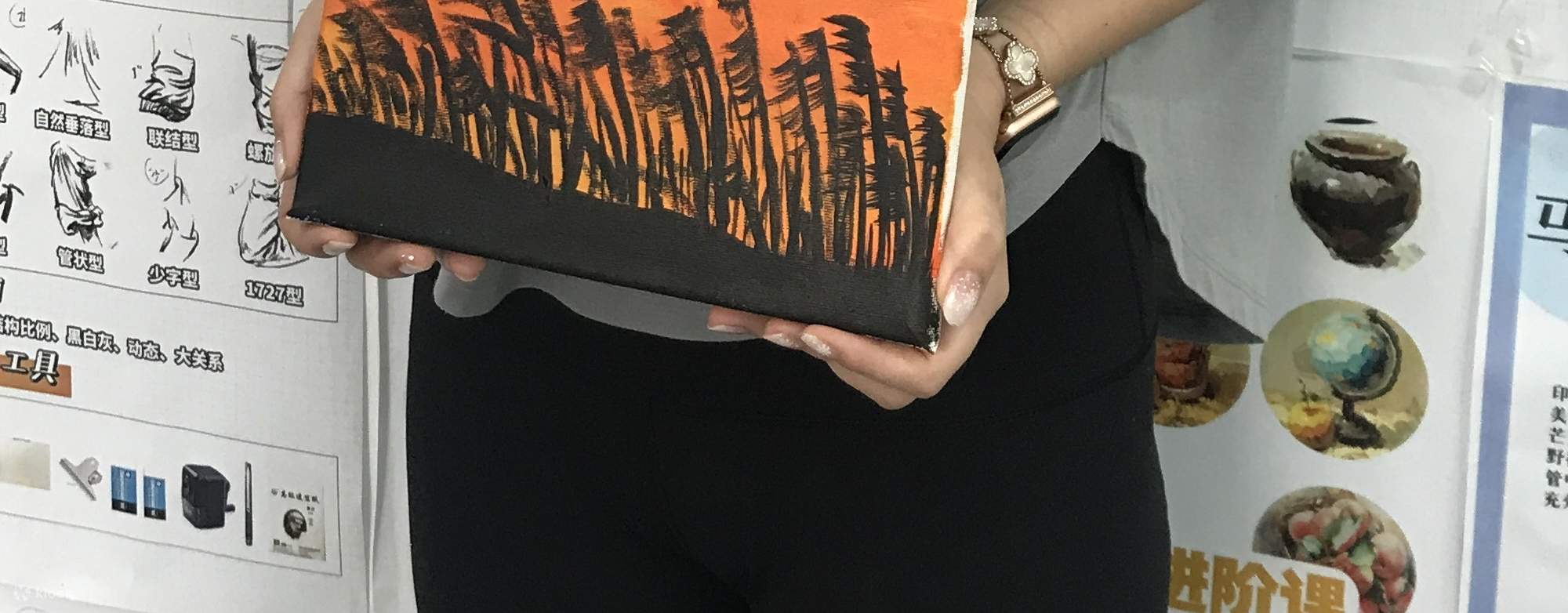 新手压克力风景画课程