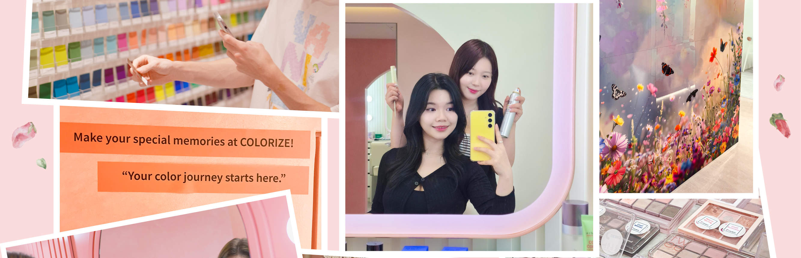 Phân tích màu sắc cá nhân và trang điểm Colorize ở Myeongdong Seoul