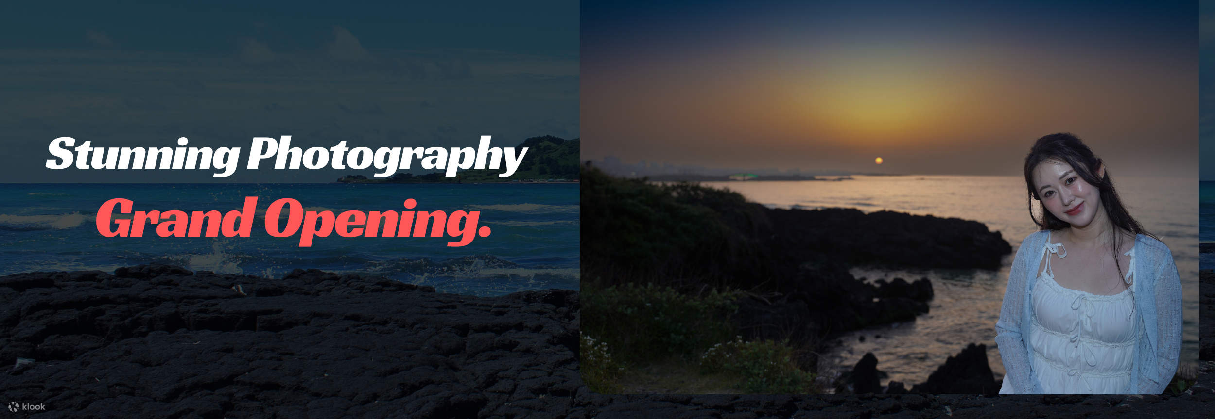 Experiencia de sesión de fotos en los lugares emblemáticos de Jeju