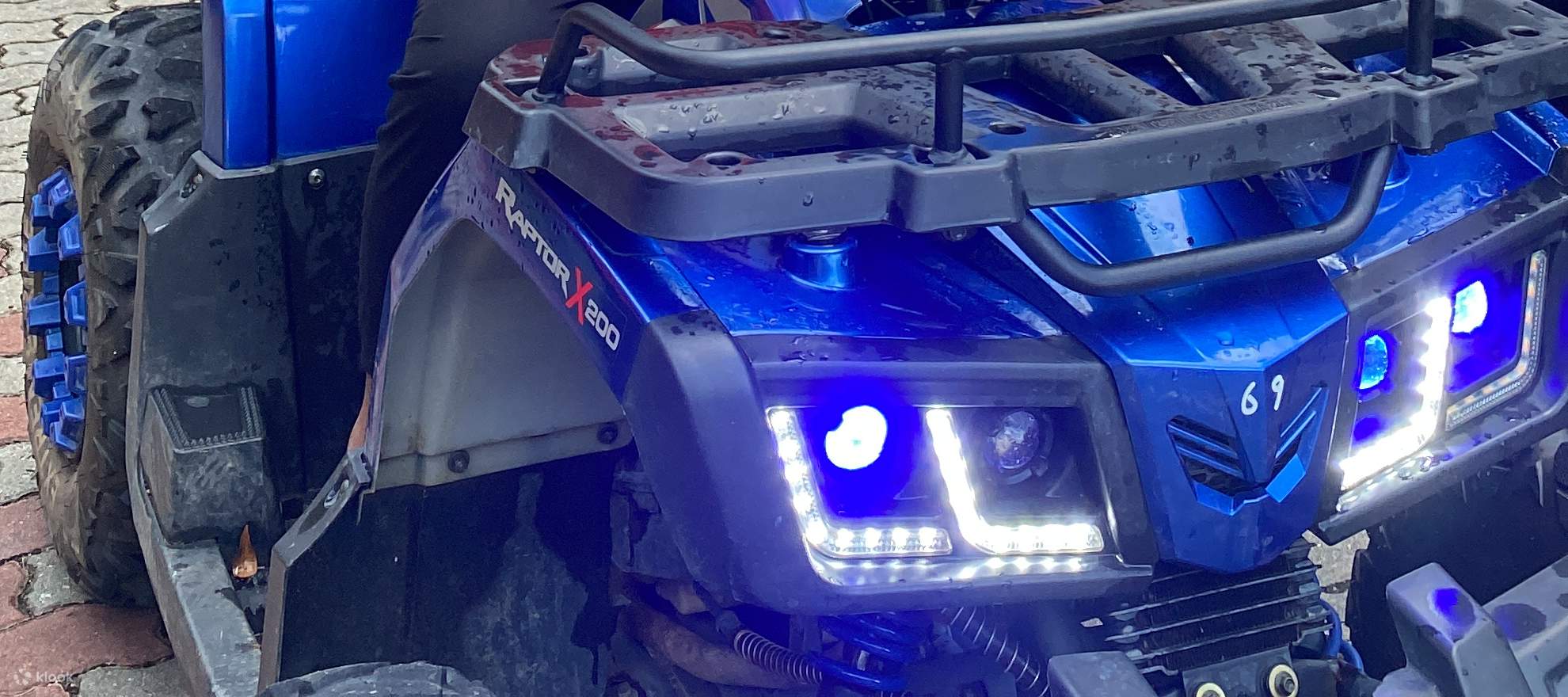 霹雳务边ATV越野车体验