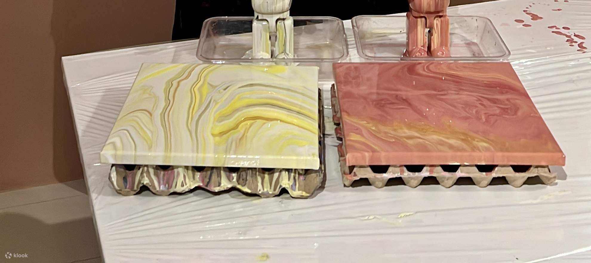 Workshop Fluid Pouring di Kuala Lumpur