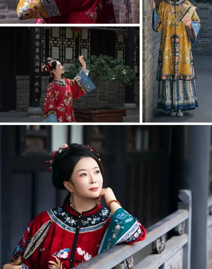 晋商佳人惊鸿照影(单人) 【1套真丝服装+精致妆造+非遗头饰+原片40张，精修12张】