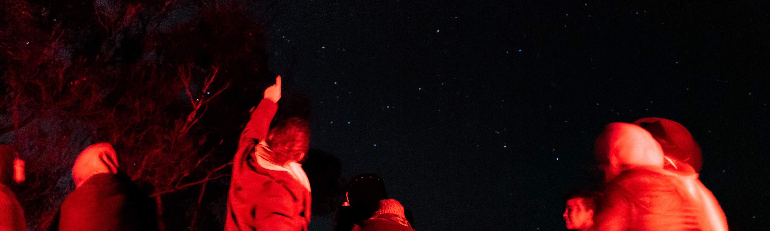 Observation des étoiles dans les Montagnes Bleues