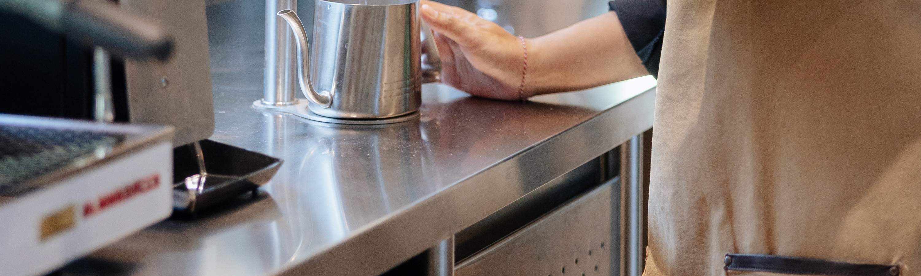 préparation du café