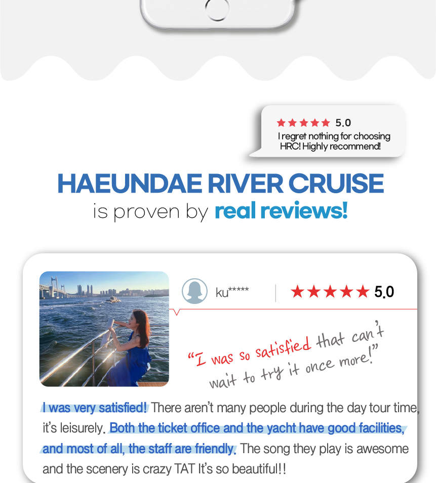 Busan Yacht Tour Haeundae Flussfahrt