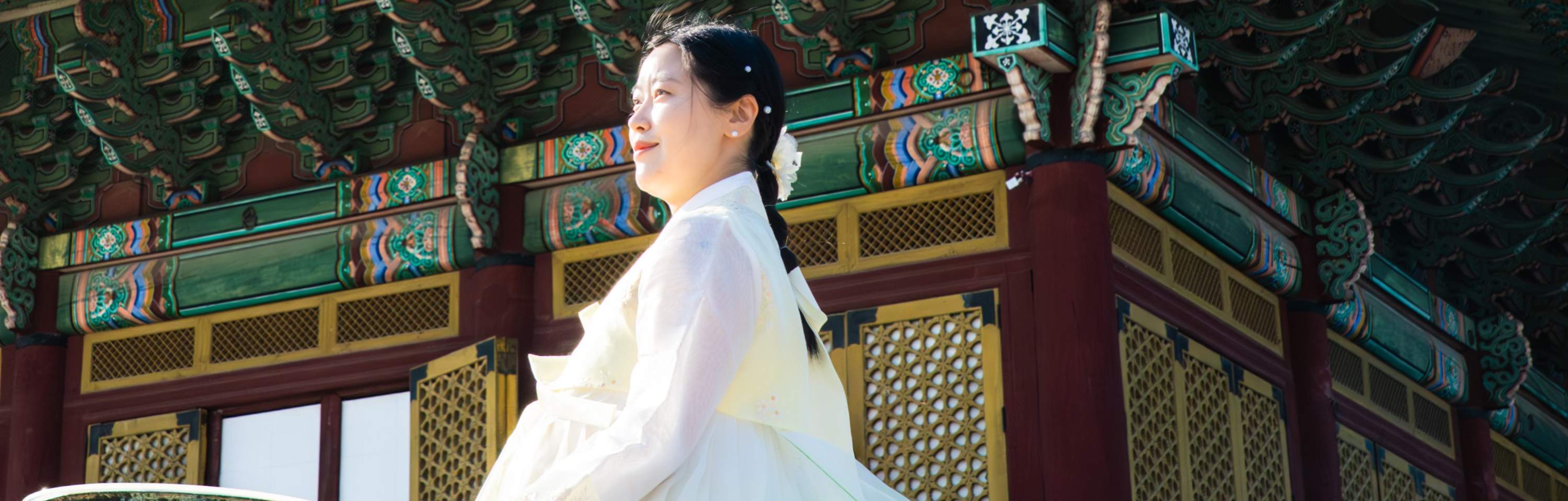 Seoul : Sesi fotografi Hanbok di Istana