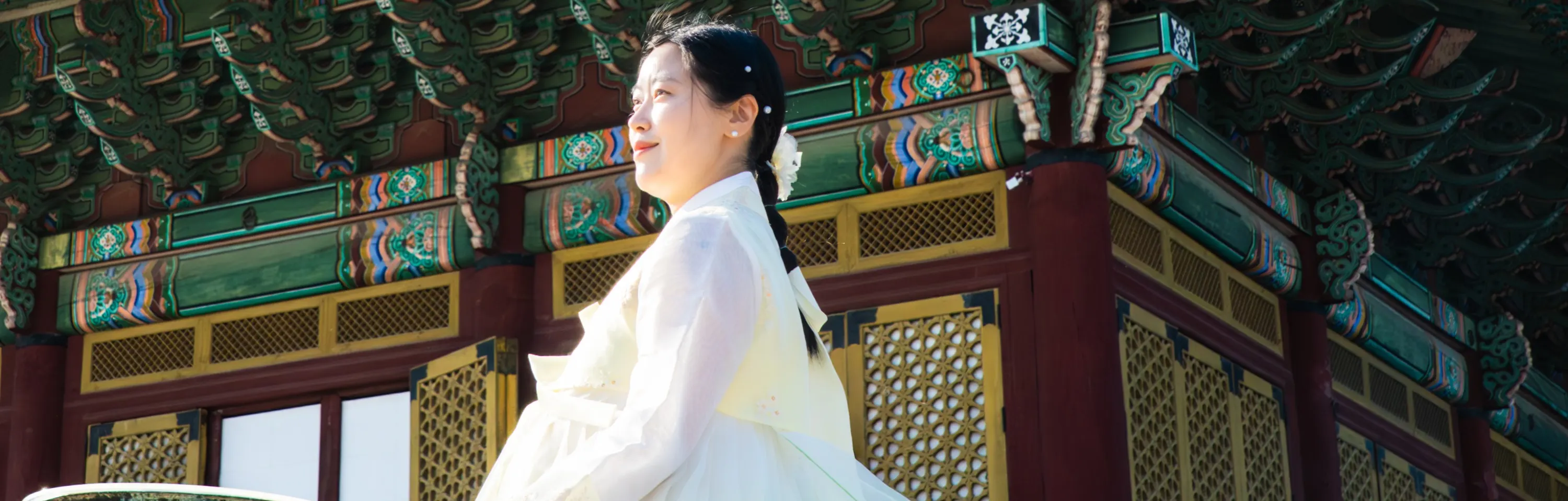首尔：宫殿里的韩服拍摄