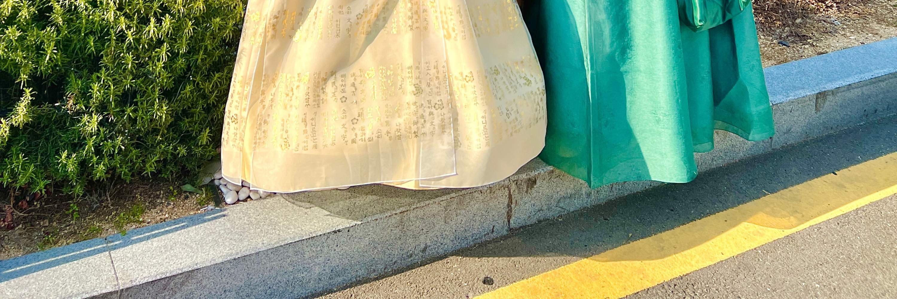 ชุดฮันบกให้เช่า Haeon Hanbok ที่ถนนแฮรีดันกิล, ปูซาน