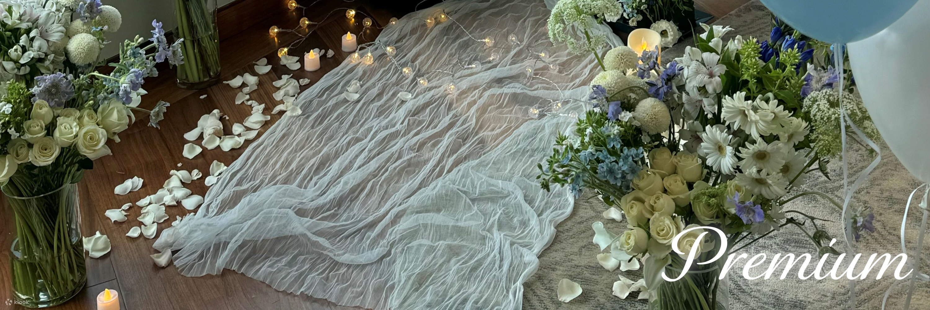 Flowers make the moment magical.